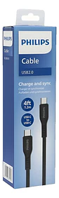 Cable USB-C a USB-C 60W 1 metro Philips - Miniatura 4