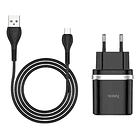 Cargador hoco C12Q Micro USB QC3.0 1