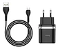 Cargador hoco C12Q Micro USB QC3.0 - Miniatura 1