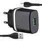 Cargador hoco C12Q Micro USB QC3.0 - Miniatura 2