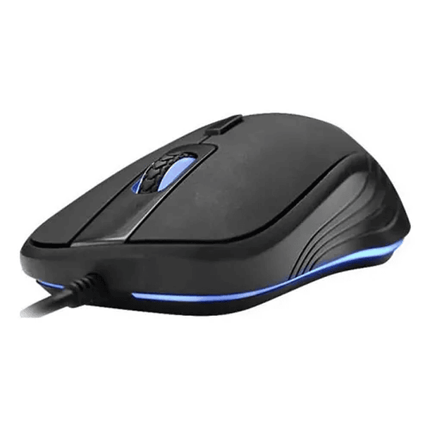 Mouse Gamer Hp G100 Iluminacion Led Azul Color Negro 3