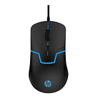 Mouse gamer de juego HPGaming M100 negro 1
