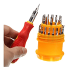 Set de atornilladores de precisión 31 pcs 1