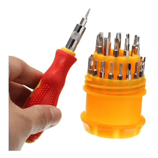 Set de atornilladores de precisión 31 pcs 1