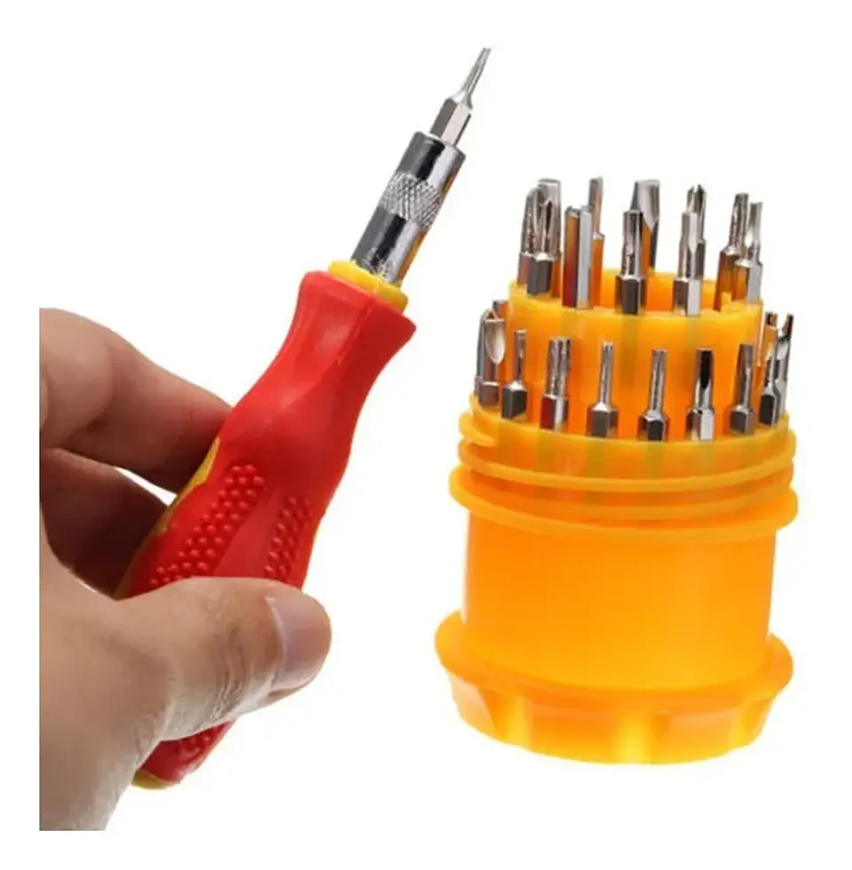 Set de atornilladores de precisión 31 pcs 1