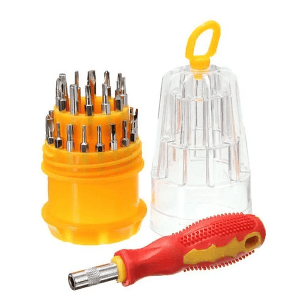 Set de atornilladores de precisión 31 pcs 4