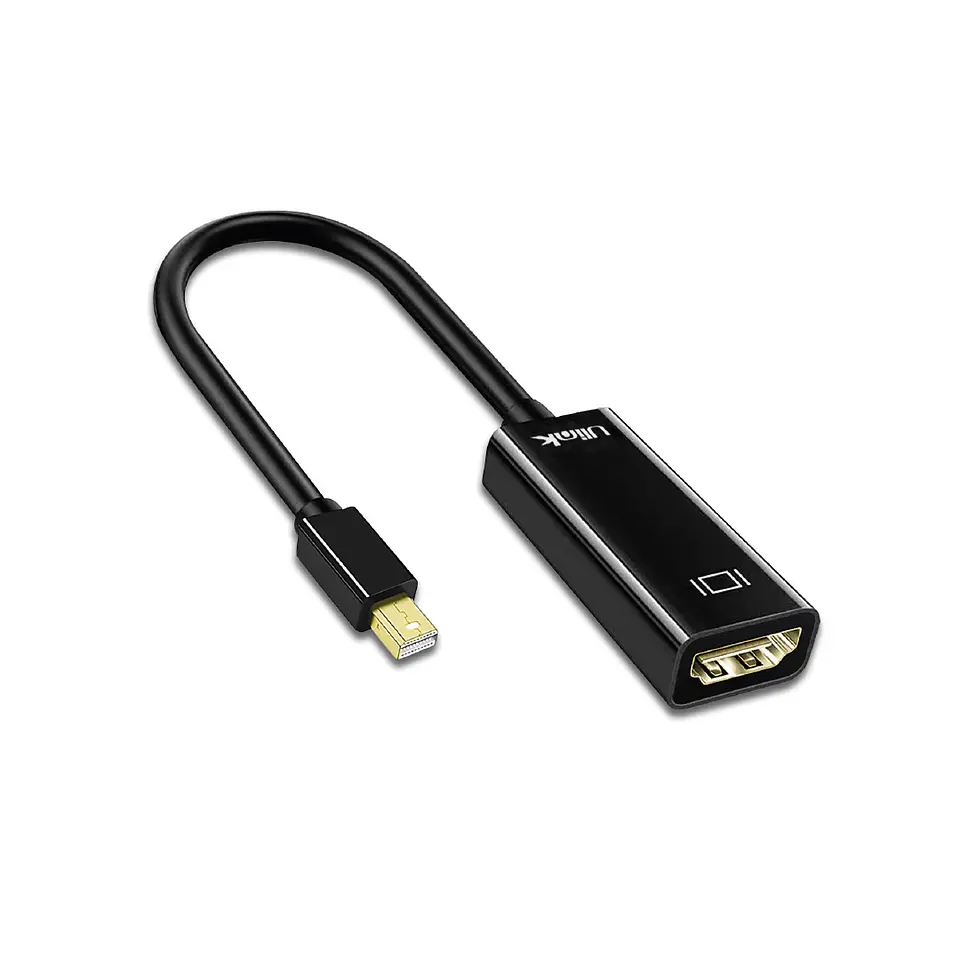 Adaptador de video Mini Display Port Macho a HDMI hembra 1