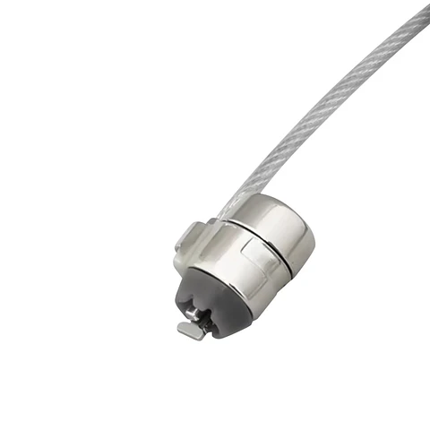 Candado para notebook Slot universal con llave 1,8mts largo y 4mm de espesor UT-LK020K