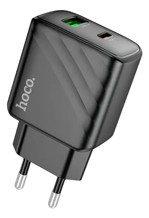 Cargador HOCO CS23A sin cable PD30W + QC3.0 NEGRO