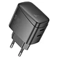  Cargador HOCO CS62A sin cable Dual tipo c - Miniatura 1