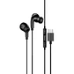 Audifonos manos libres M83 USB-C Negro - Miniatura 1