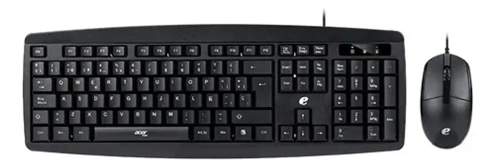 Kit teclado + mouse ACER alámbrico EAK030 1