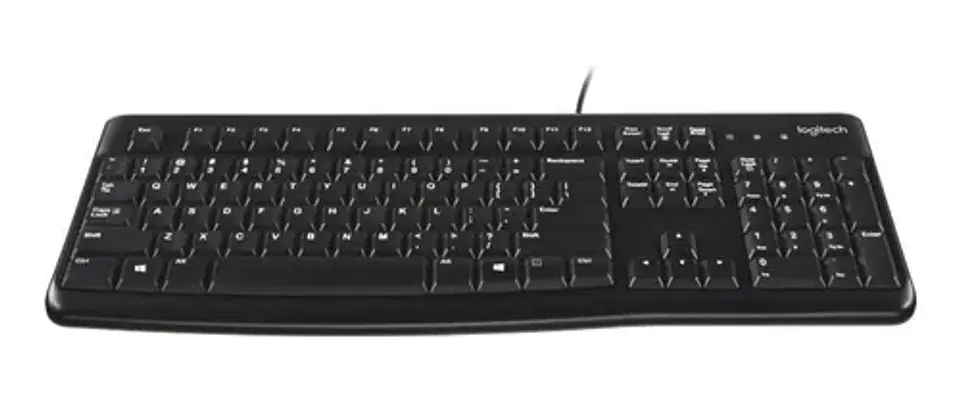 Teclado alambrico logitech español K120  3