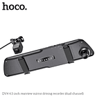 Camra auto HOCO DV4 gris espejo retrovisor  2