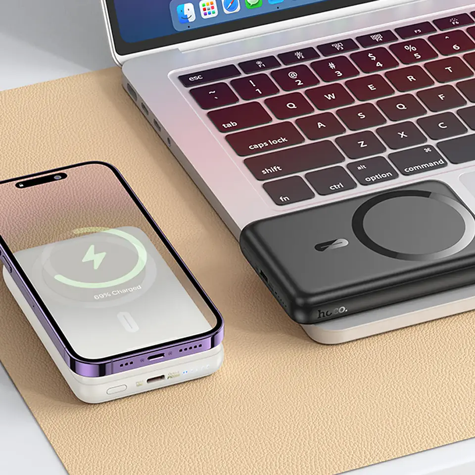 Powerbank portatil HOCO J141 10.000mah inalambrica magnetica PD20W  4