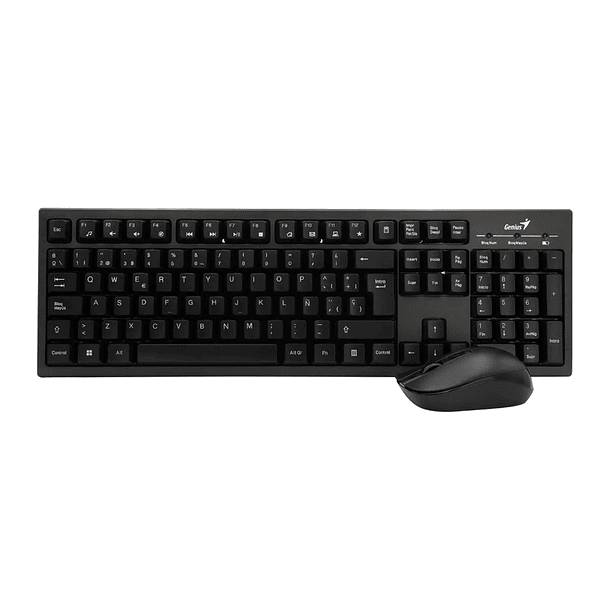 Kit teclado + mouse inalambrico Genius antiderrame KM-8101  1
