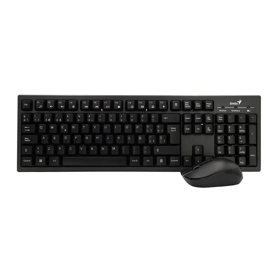 Kit teclado + mouse inalambrico Genius antiderrame KM-8101  1