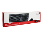 Kit teclado + mouse inalambrico Genius antiderrame KM-8101  2