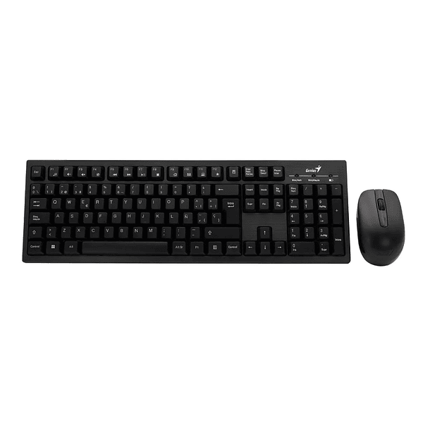 Kit teclado + mouse inalambrico Genius antiderrame KM-8101  4