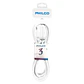 Alargador corriente 1 a 1 3mts Philco  - Miniatura 3