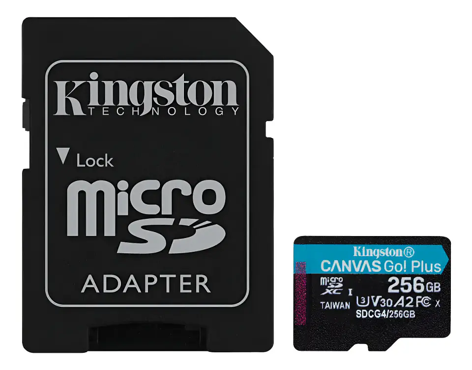 Memoria Microsd Kingston Canvas Go Plus Gen4 256gb 200mb/s 1