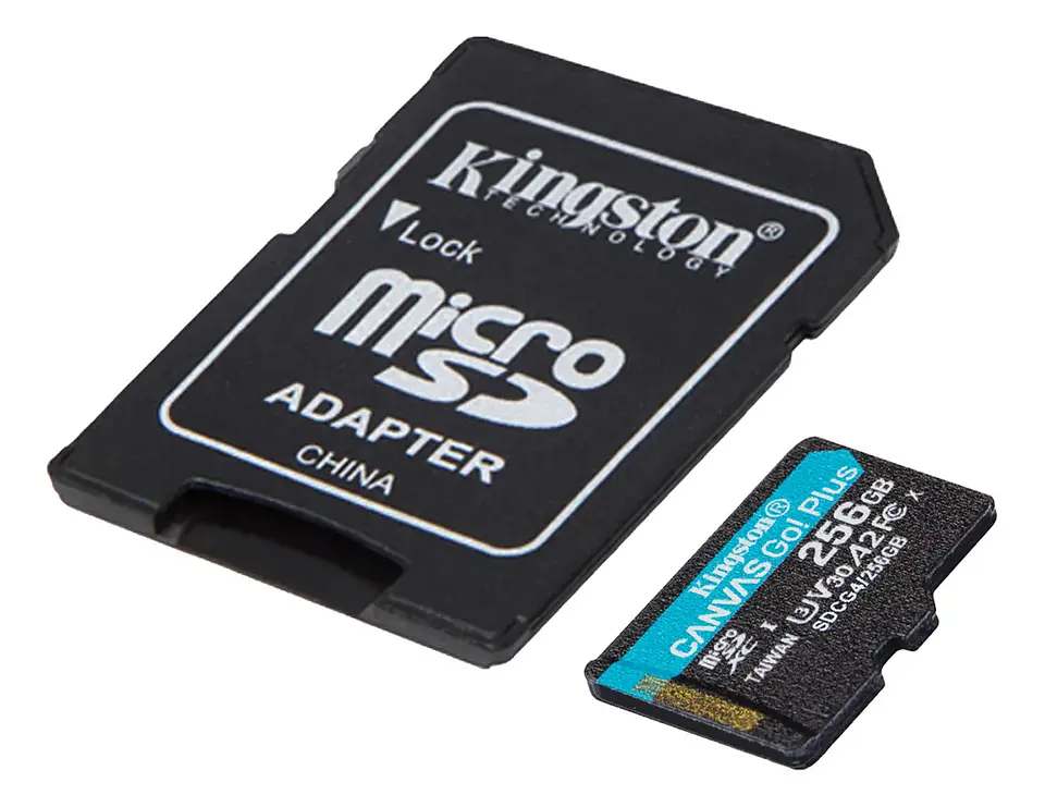 Memoria Microsd Kingston Canvas Go Plus Gen4 256gb 200mb/s 3