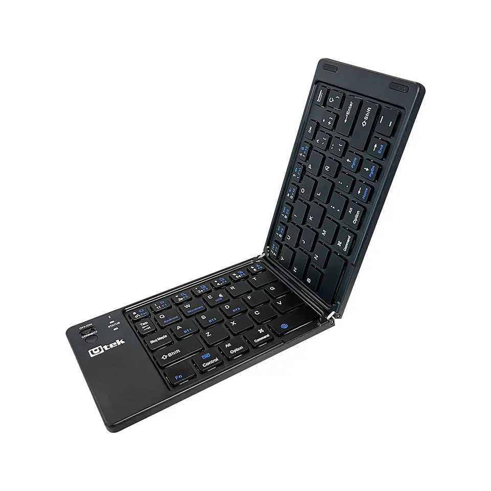 Teclado inalámbrico plegable bluetooth universal 2