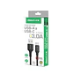 Cable de carga y datos USB a USB-C Trenzado 3.0A 1M - Miniatura 2
