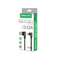 Cable de carga y datos USB-A a USB-C 3.0A Trenzado en L - Miniatura 2