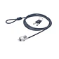 Candado para Notebook Slot NANO con Llave, 1,8m de largo y 4mm - Miniatura 2