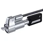 Candado para Notebook Slot NANO con Llave, 1,8m de largo y 4mm - Miniatura 1