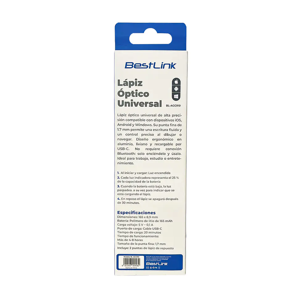 Lápiz óptico Universal IOS/ANDROID/windows magnetico  5