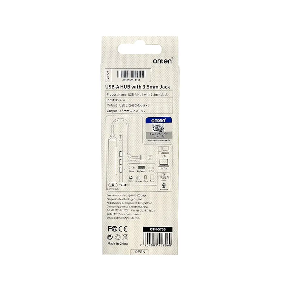 Adaptador de Audio USB 3.0 3 USB  5