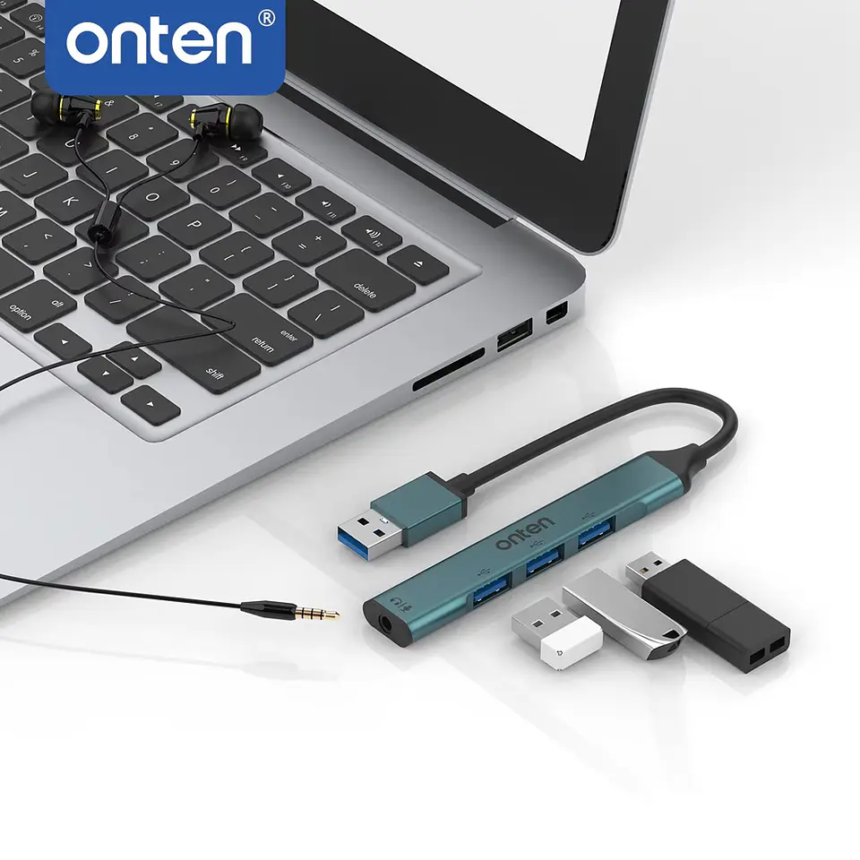Adaptador de Audio USB 3.0 3 USB  6