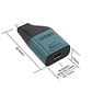Adaptador compacto USB-C  a MINI DP 8K@60HZ  - Miniatura 3