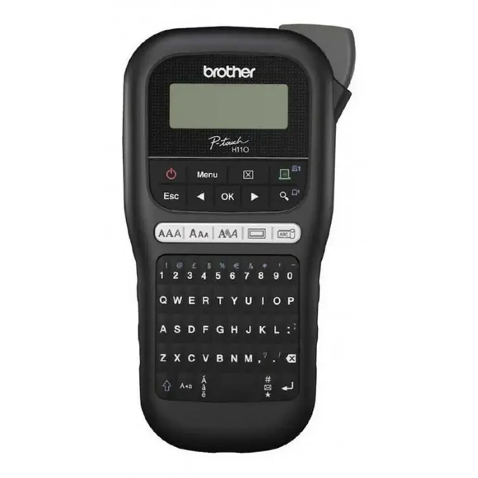ROTULADORA PORTATIL P-TOUCH NEGRA BROTHER PT-H110 1