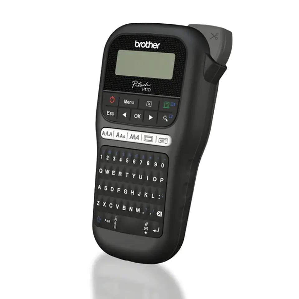 ROTULADORA PORTATIL P-TOUCH NEGRA BROTHER PT-H110 2