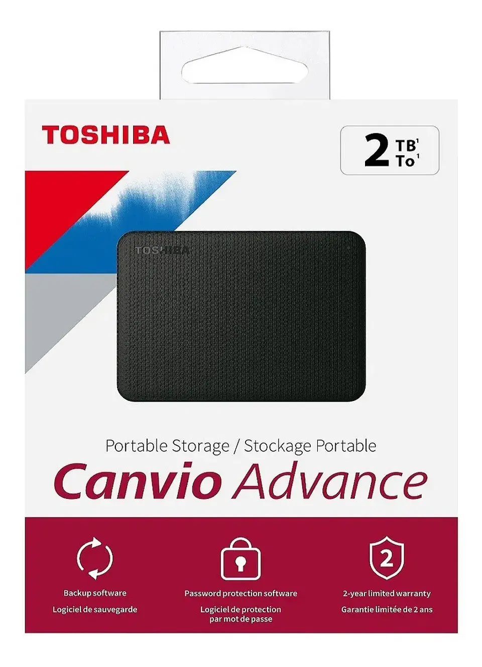 2TB Disco duro Externo ADVANCE TOSHIBA 5