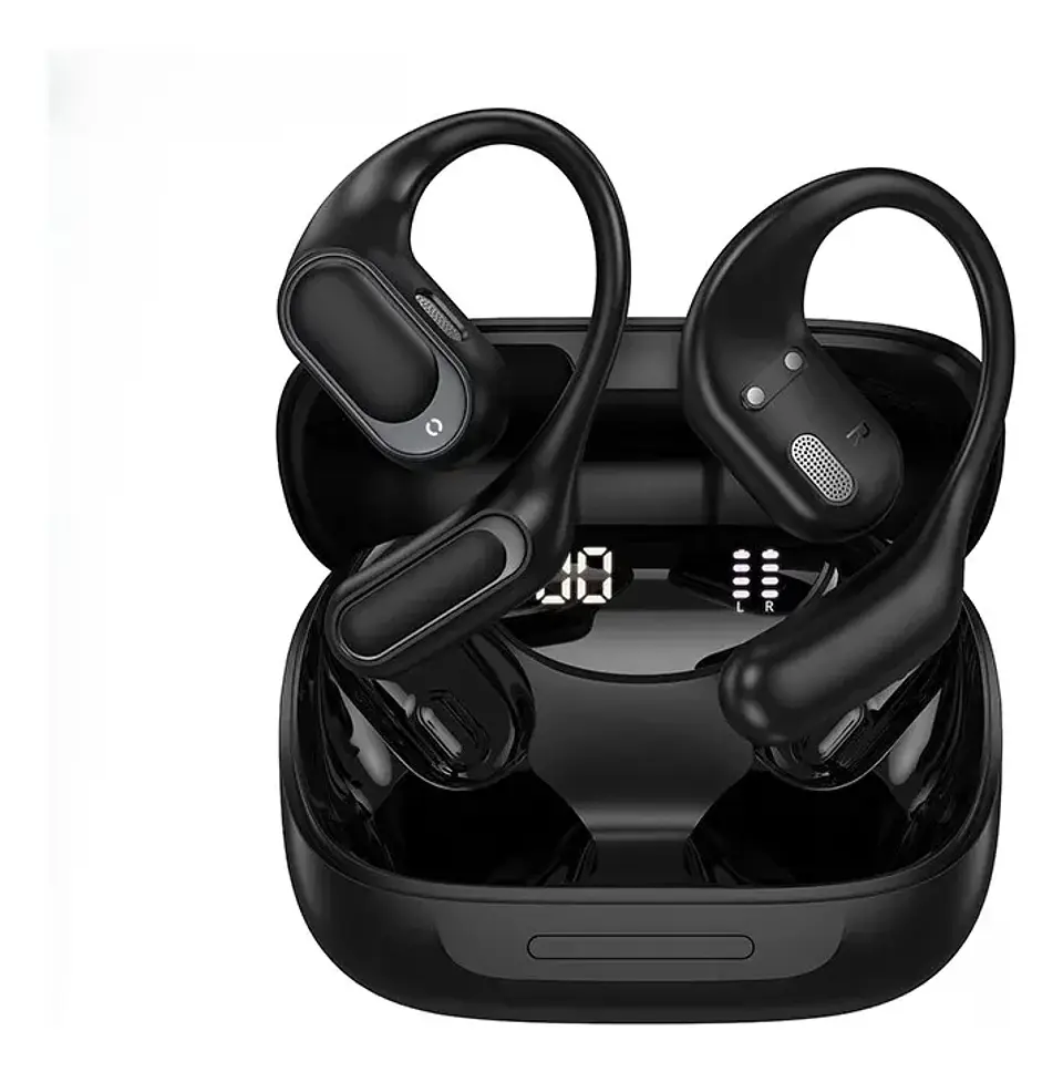 Audífonos In Ear Bluetooth Hoco Ea11 Negro Negro 1