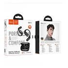 Audífonos In Ear Bluetooth Hoco Ea11 Negro Negro 4