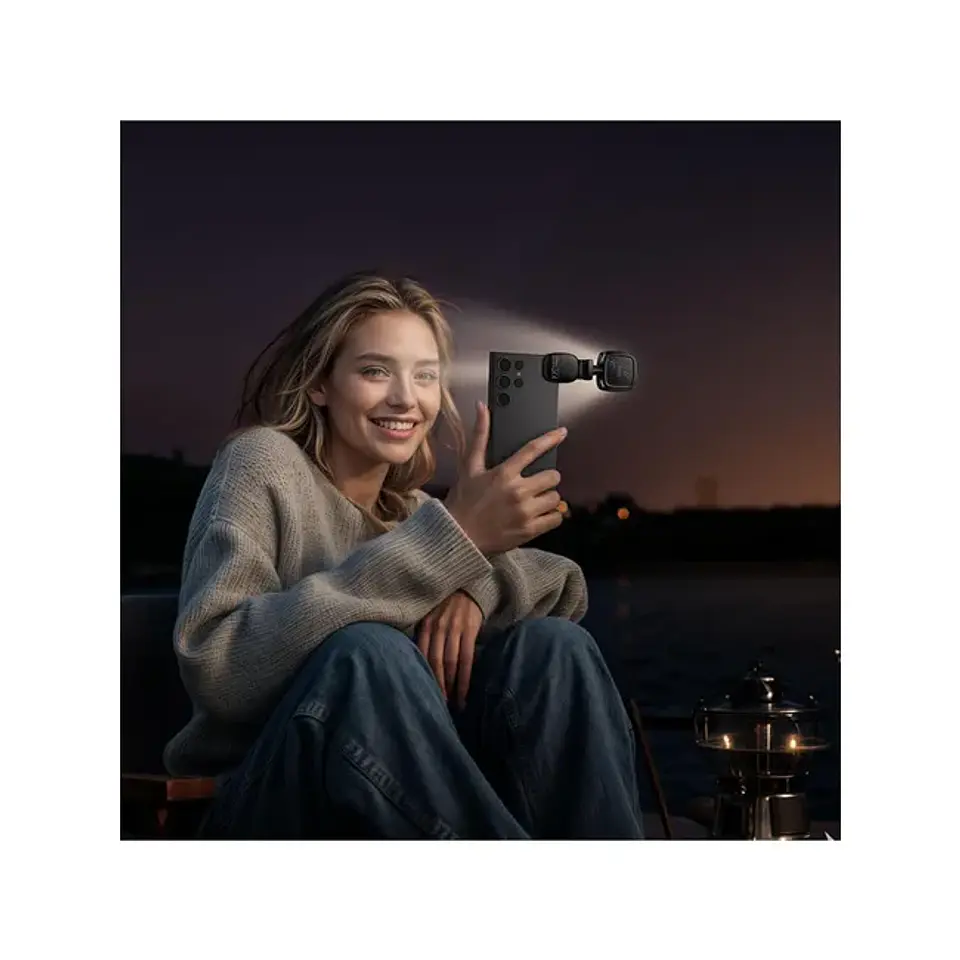 Lámpara para Celulares Hoco K28 LED Clip-On Streaming Recargable 5