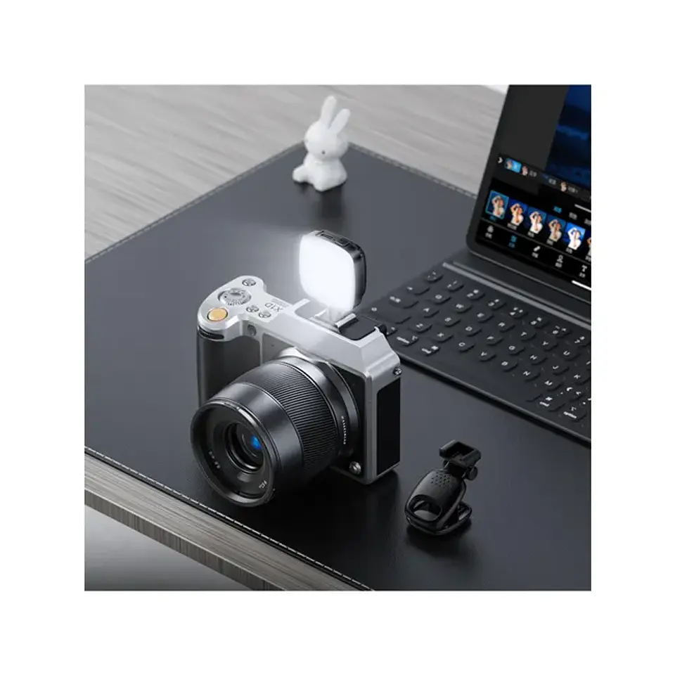 Lámpara para Celulares Hoco K28 LED Clip-On Streaming Recargable 6