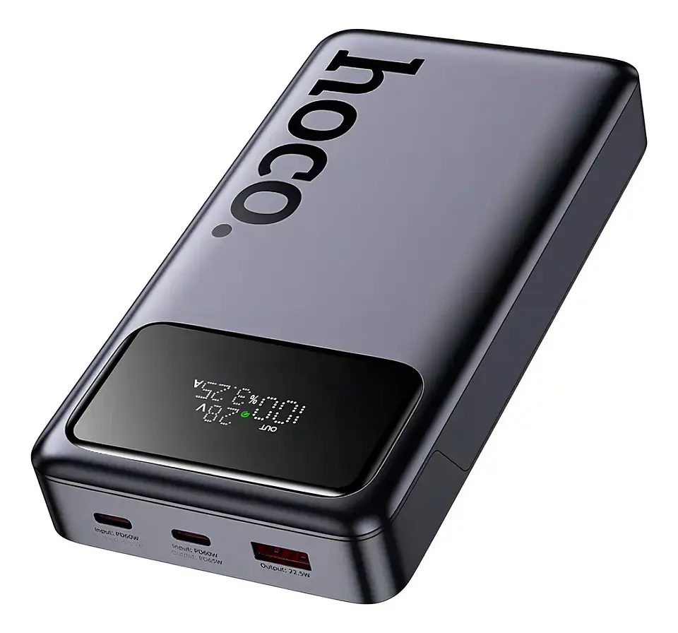 Batería portátil hoco Q40 65W 25000mah  3