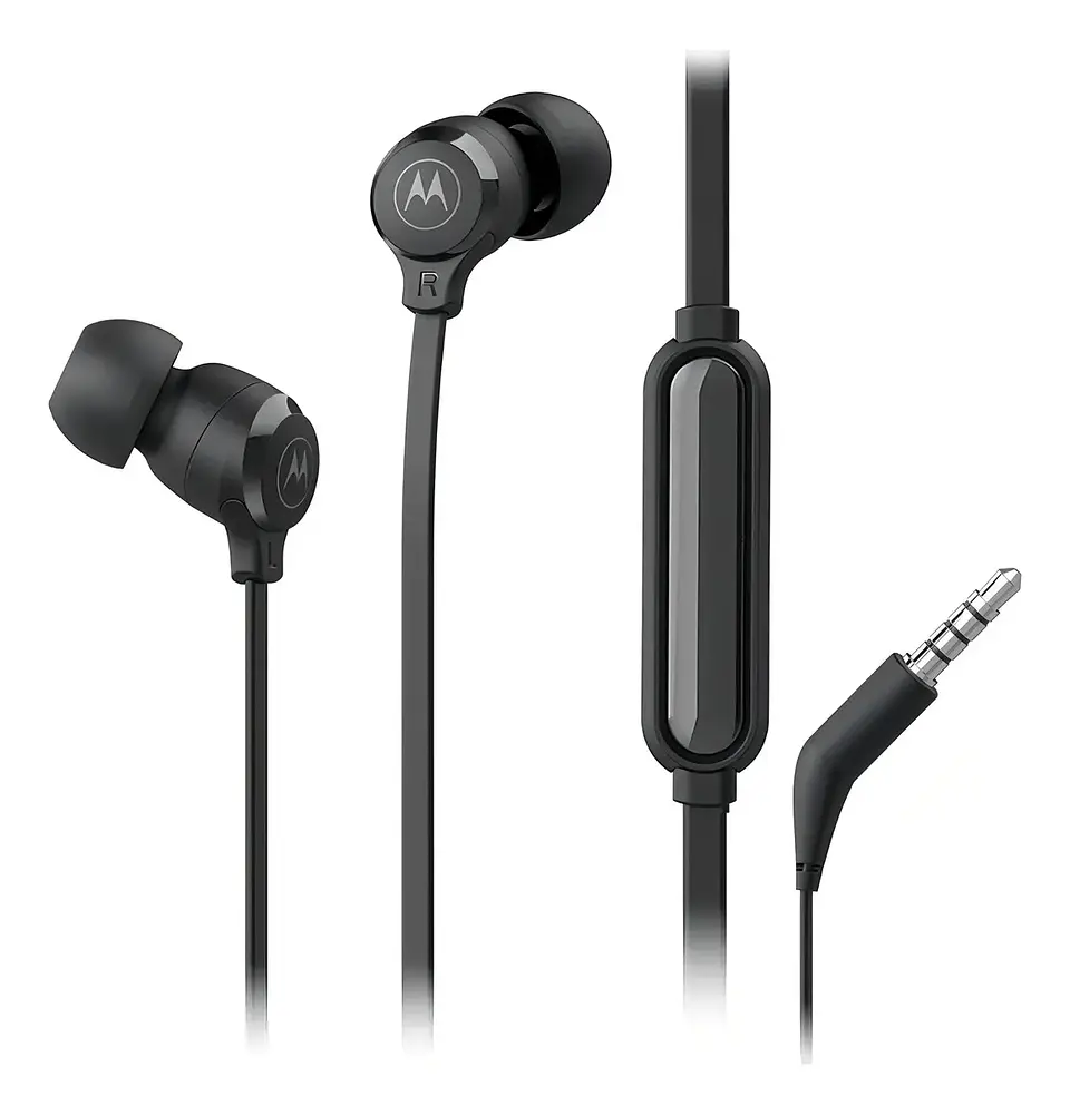 Audifonos motorola Earbuds 3S manos libres Negro 1