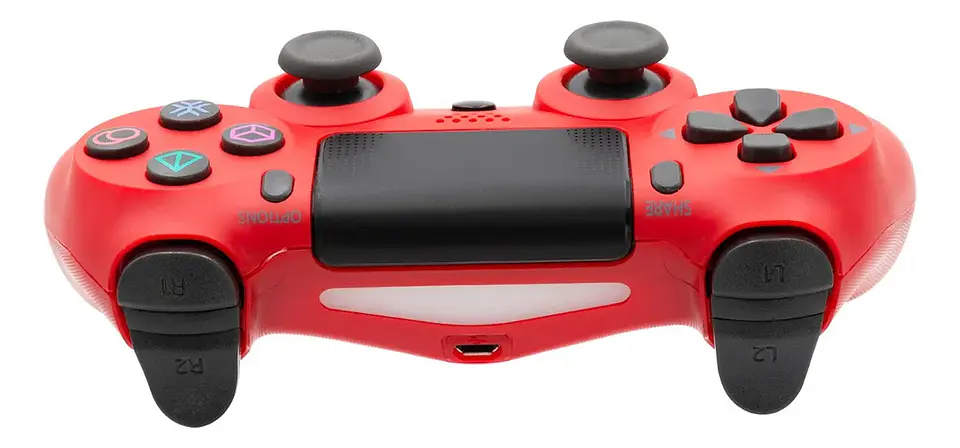 Control joystick inalámbrico Monster Games Double shock PS4 ROJO  3