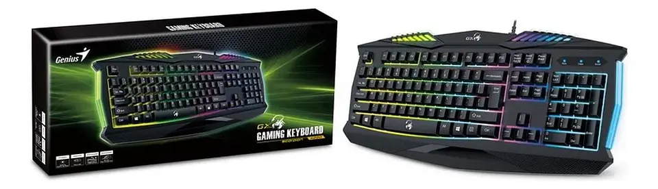 Teclado gamer GENIUS scorpion K220  2