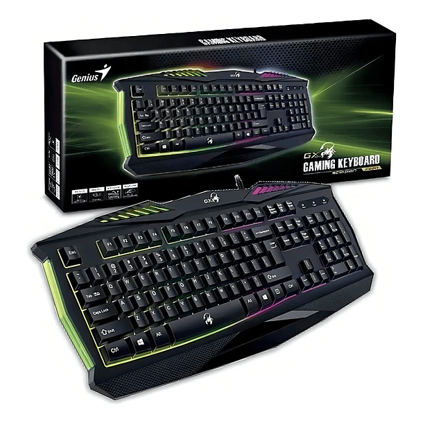 Teclado gamer GENIUS scorpion K220  5