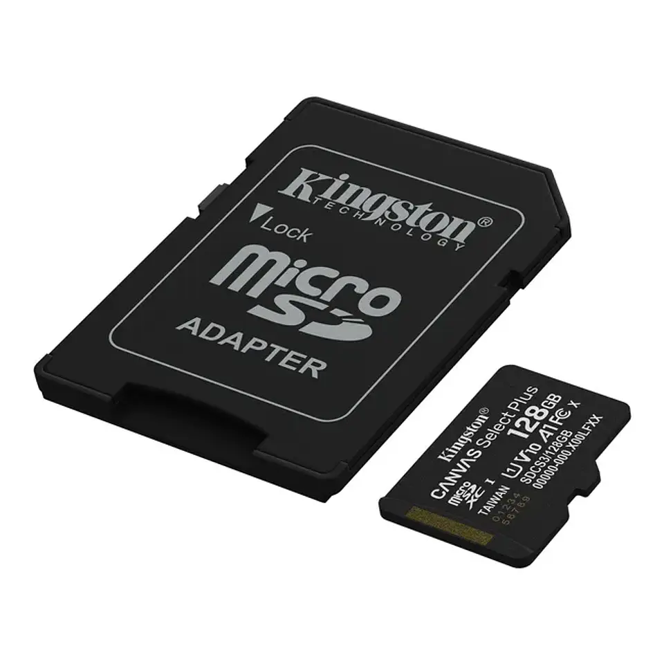 Memoria Microsd Kingston 128GB A1 150mbps 2
