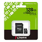 Memoria Microsd Kingston 128GB A1 150mbps - Miniatura 1