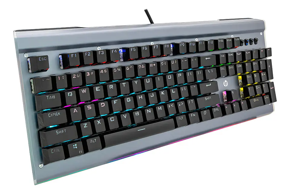 Teclado Gamer Mecanico RGB HP GK520  1